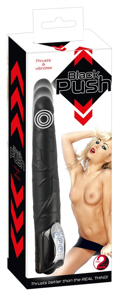 Black push vibrator
