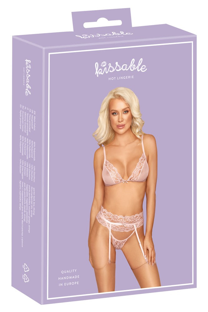 Set donjeg rublja rozi L/XL