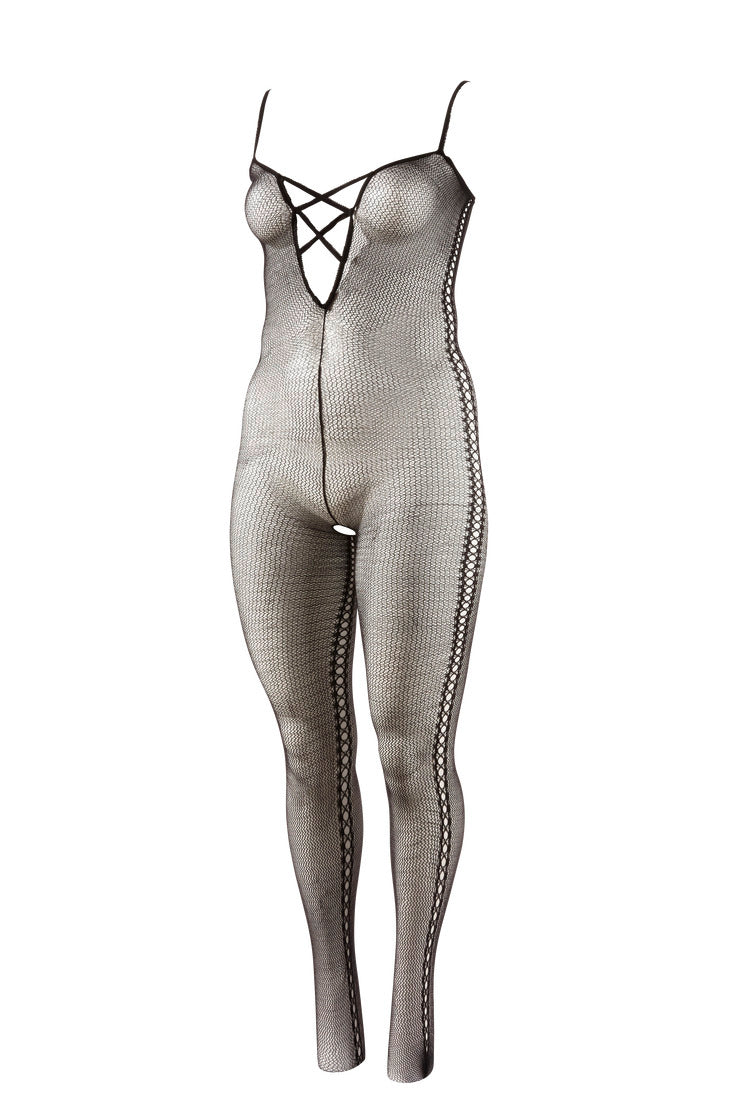 Catsuit with lace