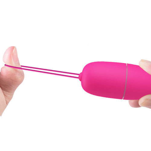 Egg Vibrator Selkie, 12 Vibration Modes, Remote Control, ABS, Pink