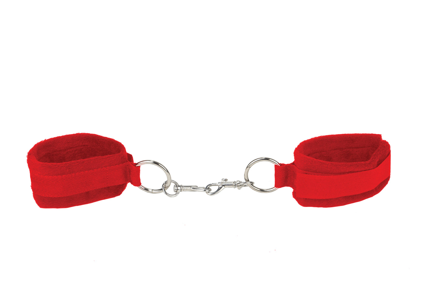 Velcro handcuffs red