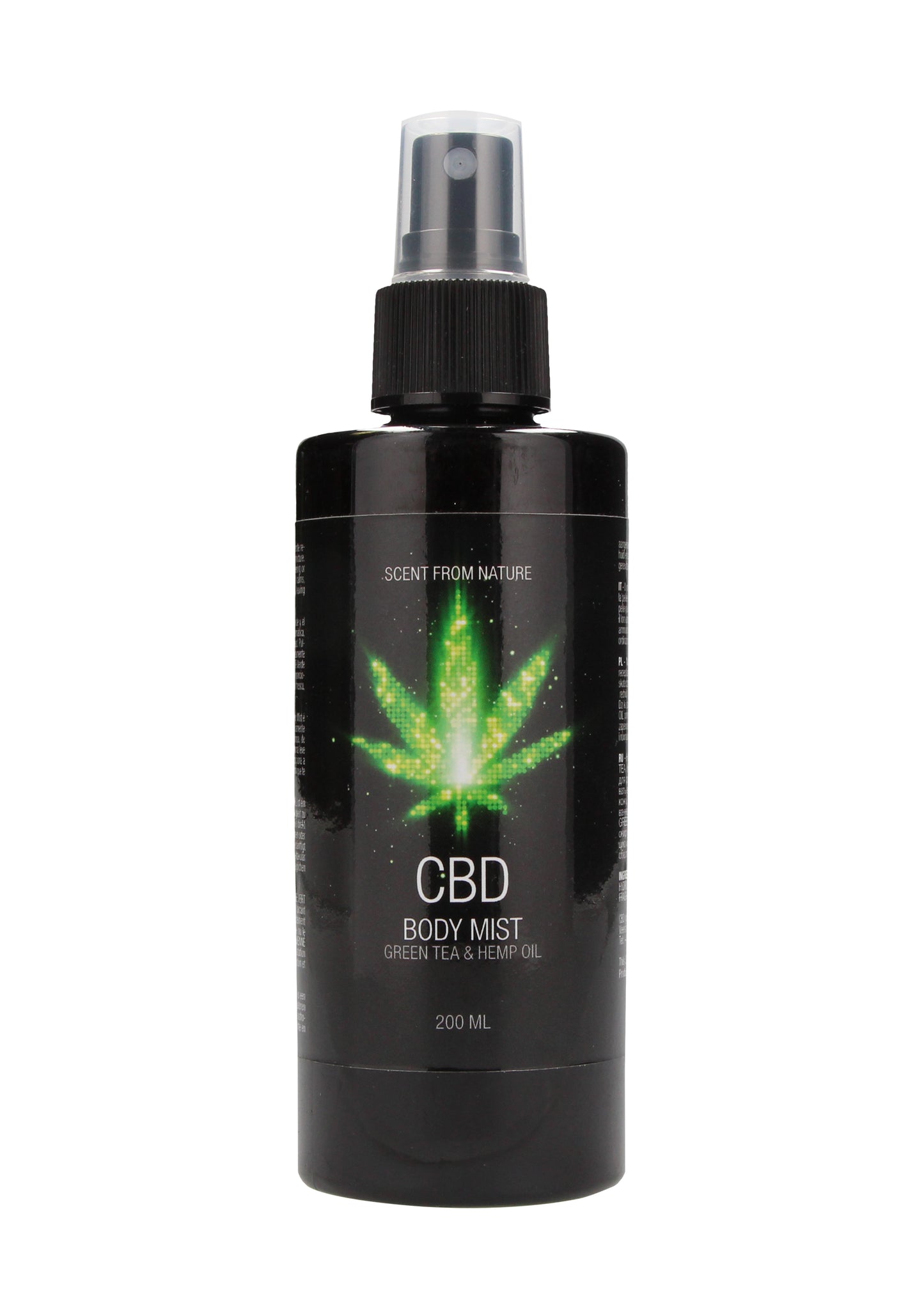 CBD - Bath and Shower - Care set - Green Tea Hemp Oil