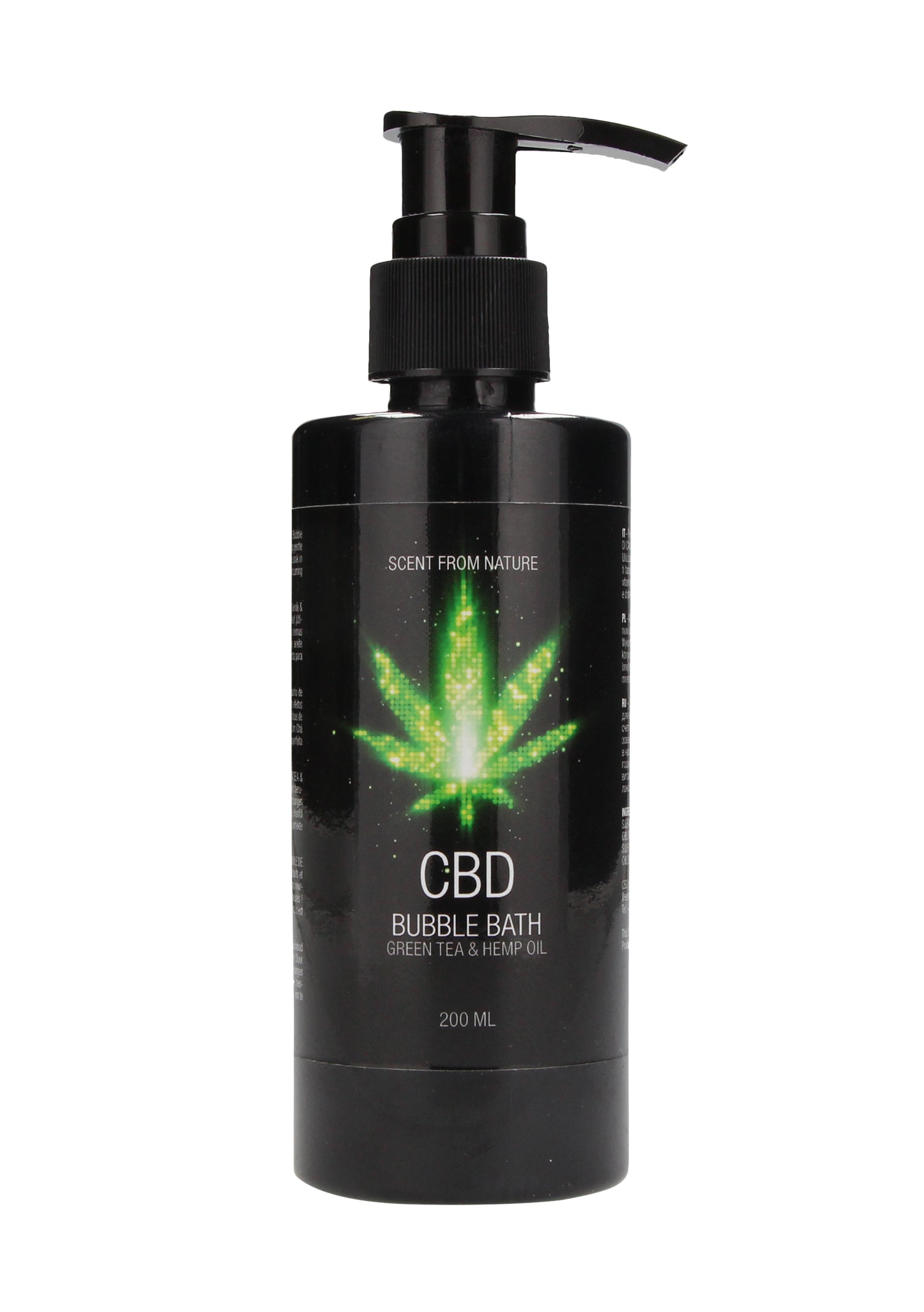 CBD - Bath and Shower - Care set - Green Tea Hemp Oil