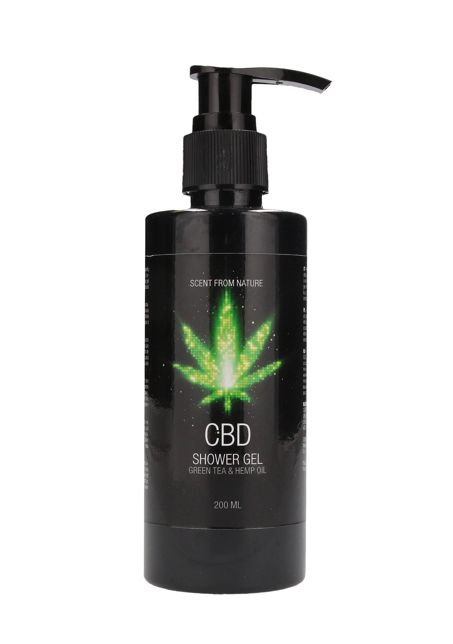 CBD - Bath and Shower - Care set - Green Tea Hemp Oil