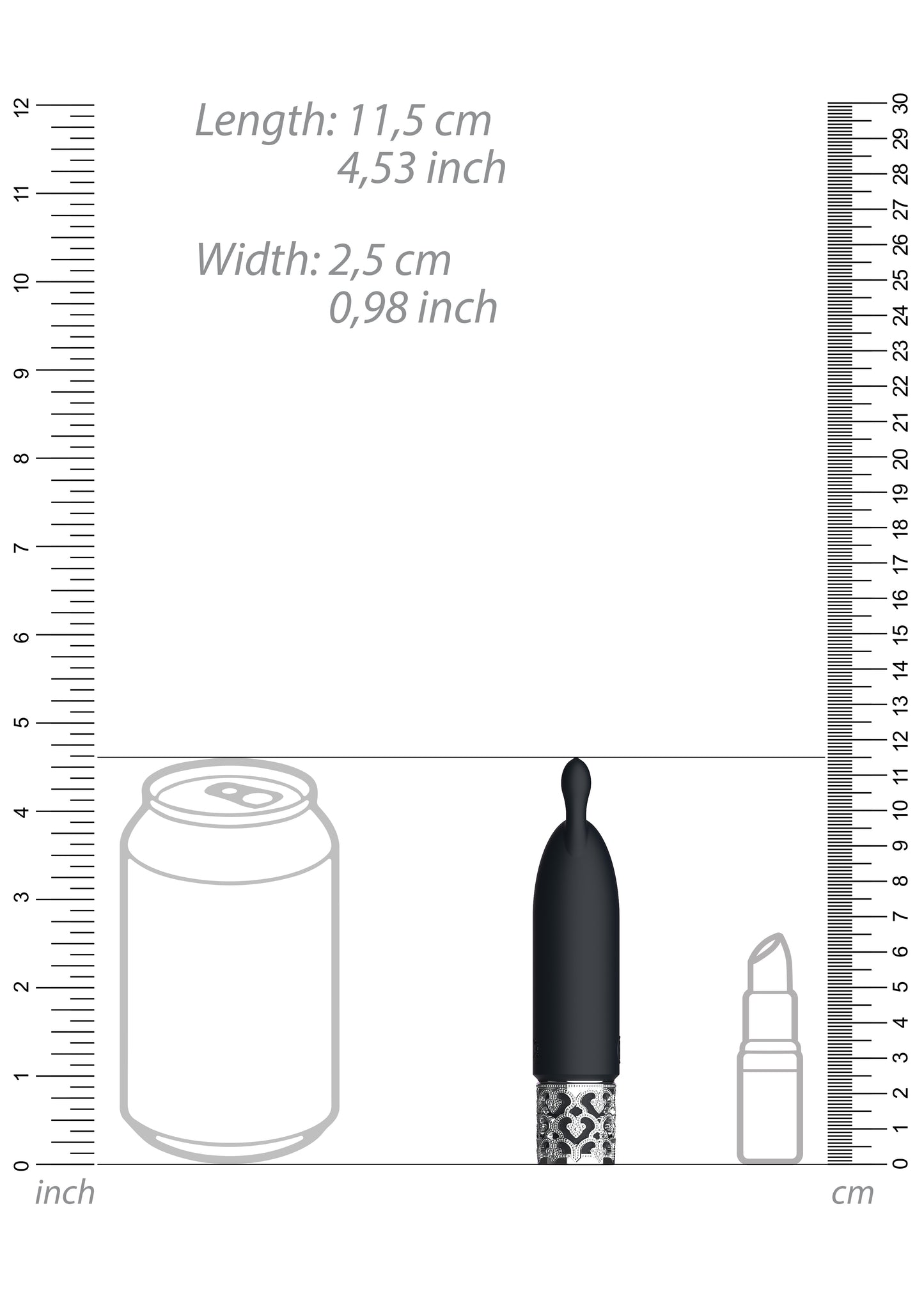 Twinkle- silikonski vibrator bullet