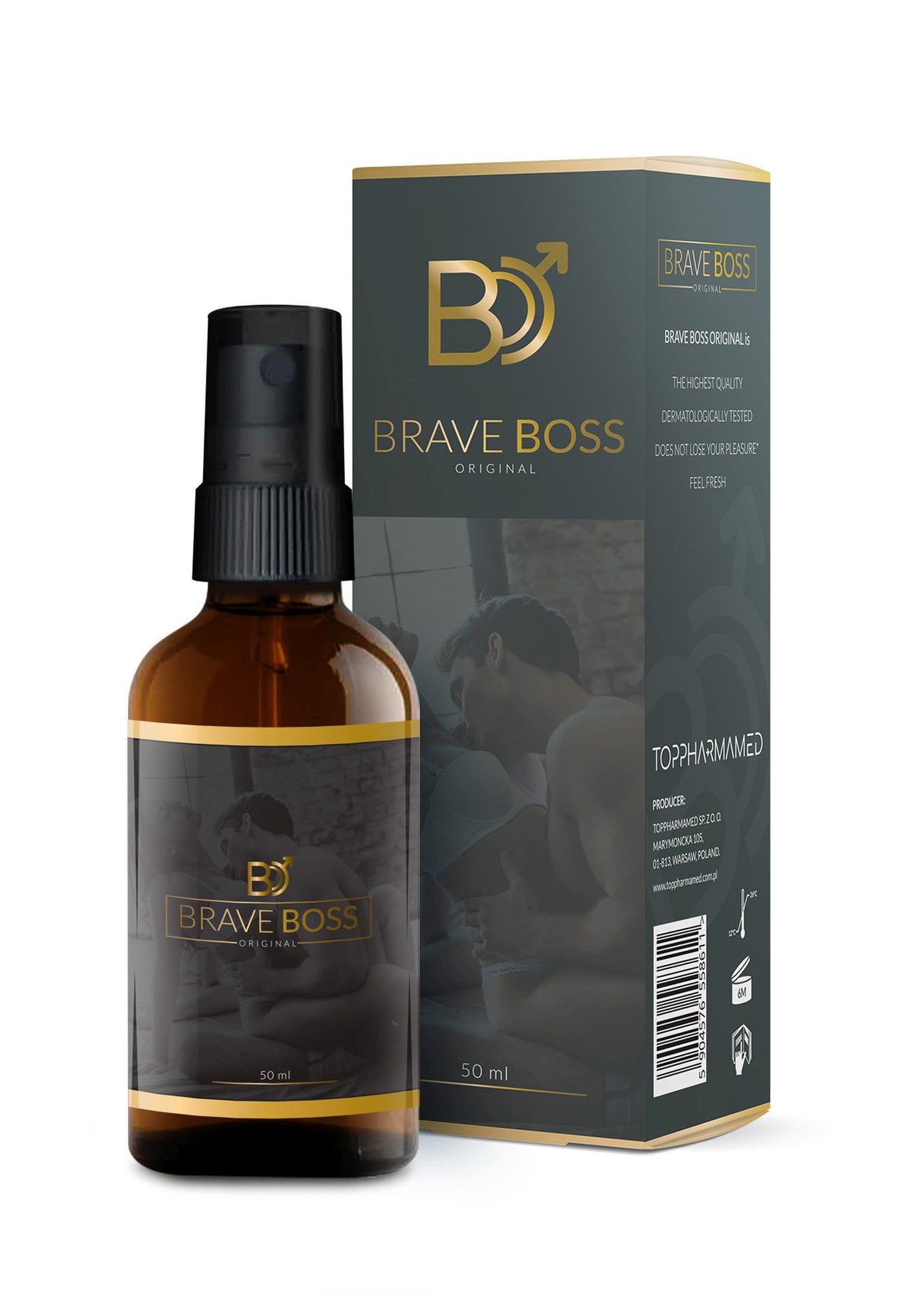 Brave boss delay spray 50 ml