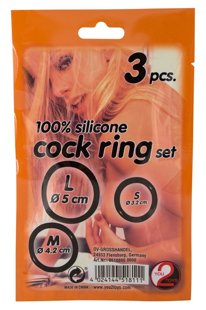 Cock ring trio