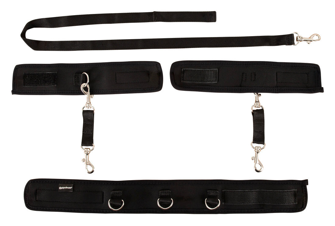 Collar with Cuffs and Leash