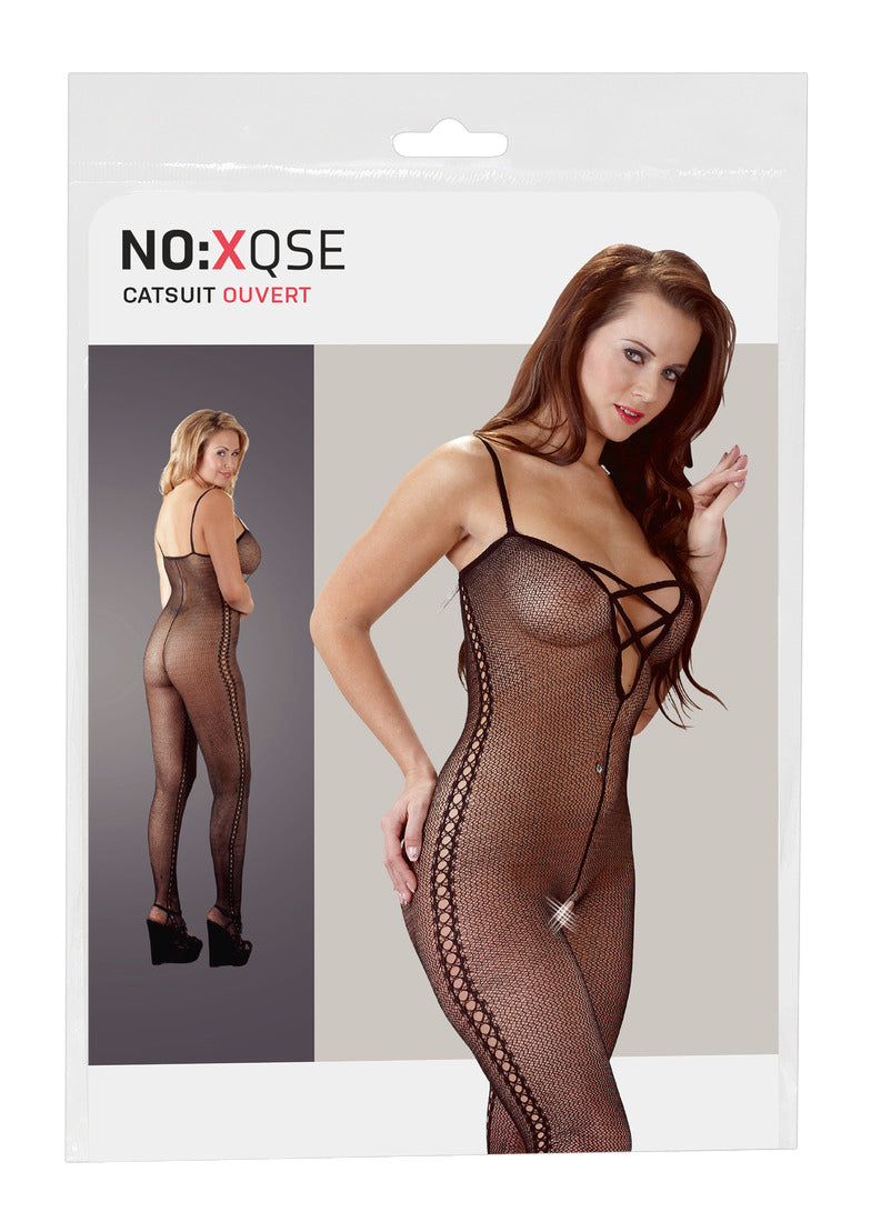 Catsuit with lace