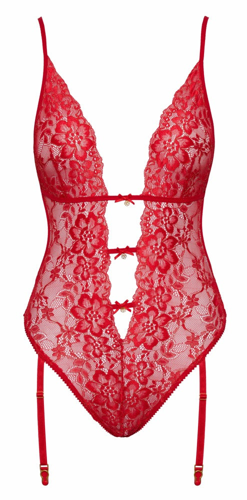 Body sa halterima crveni L/XL