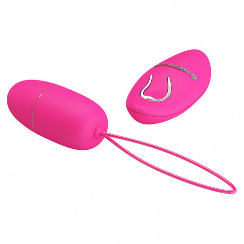 Egg Vibrator Selkie, 12 Vibration Modes, Remote Control, ABS, Pink