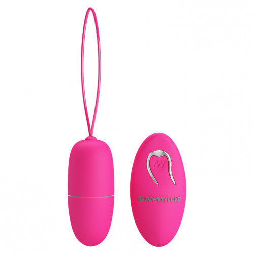 Egg Vibrator Selkie, 12 Vibration Modes, Remote Control, ABS, Pink