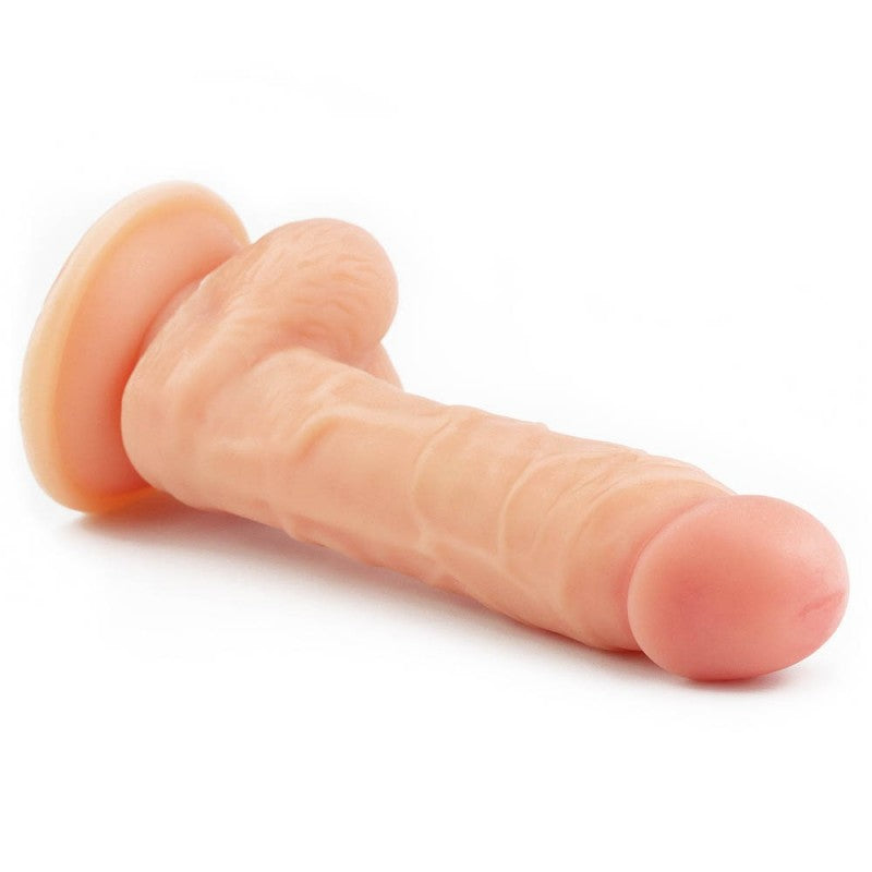 Realistic Dildo With Suction Cup Ultra Soft Dude Natural 20.5 Cm