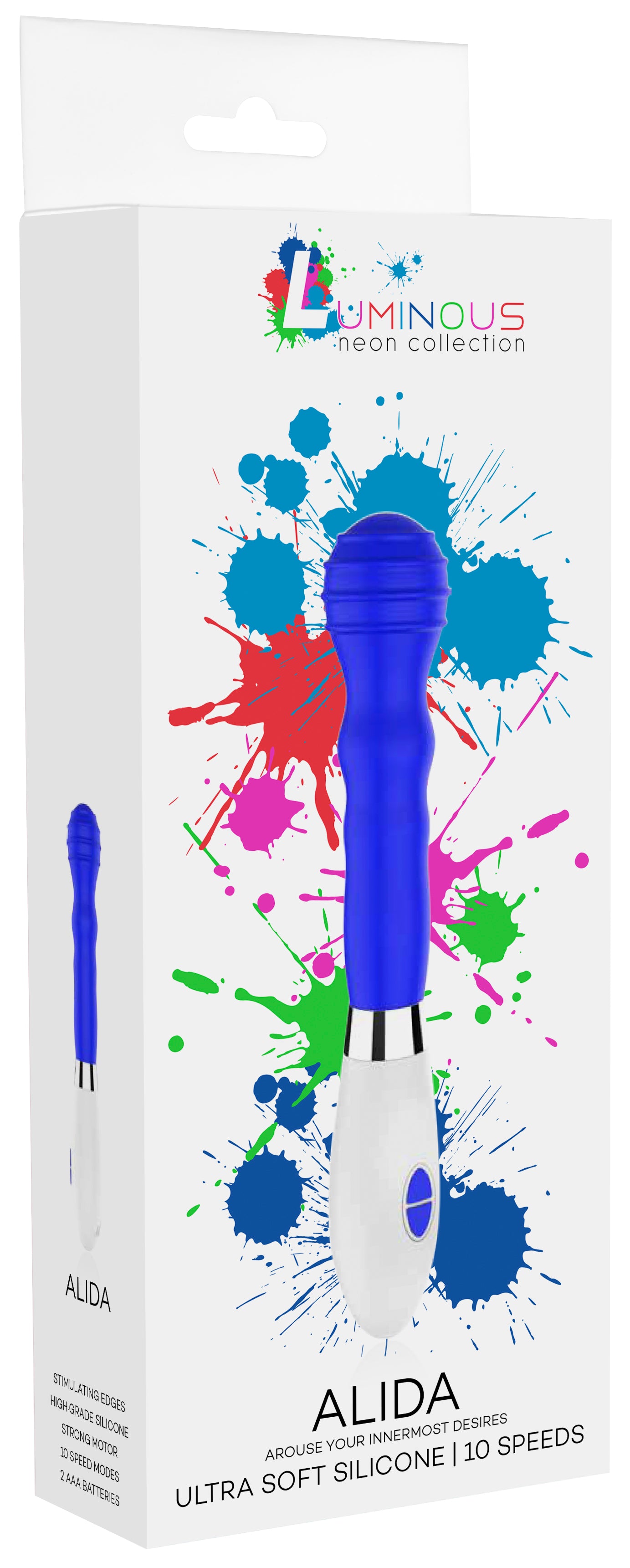 Alida - Ultra Soft Silicone - 10 Speeds - Royal Blue