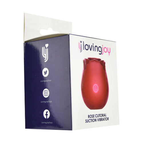 Red rose suction vibrator