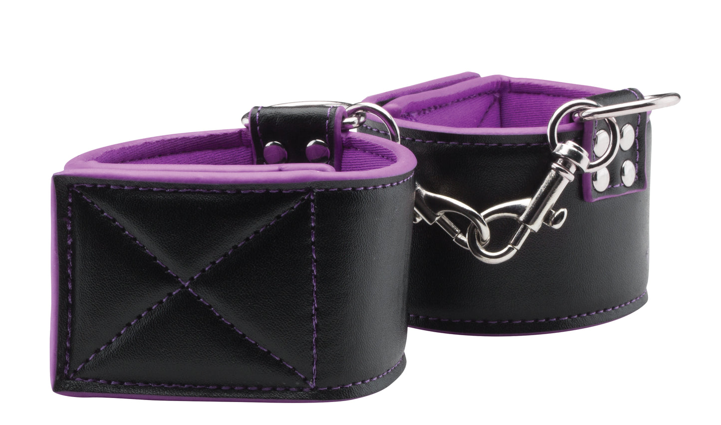 Reversible Ankle Cuffs - Purple