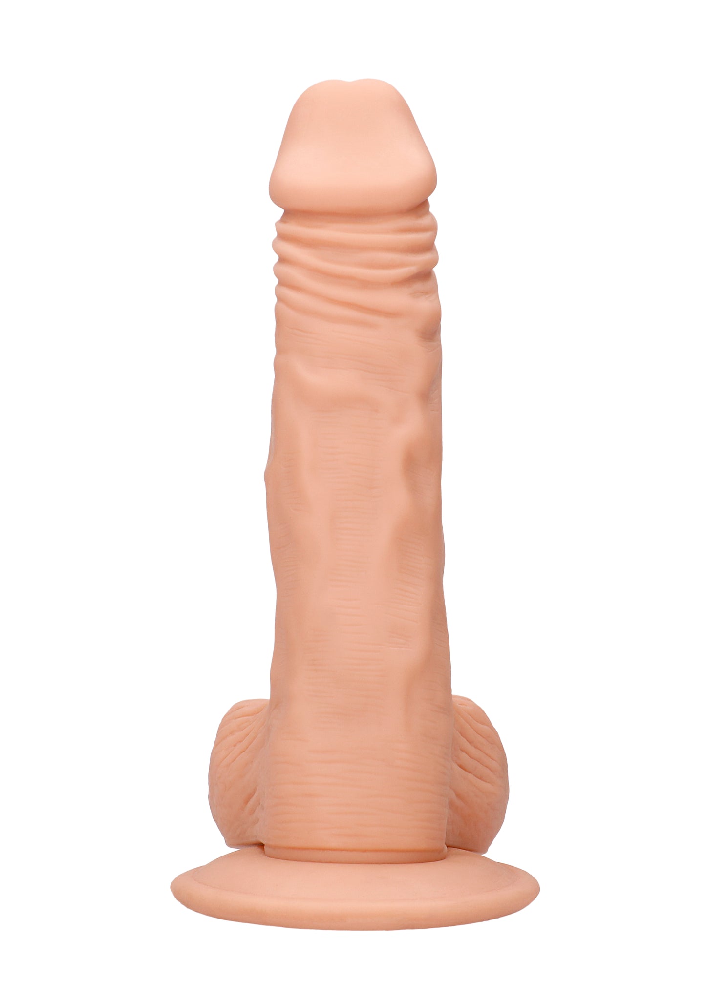 Realistic dildo with balls 25 cm -GRATIS STRAP ON