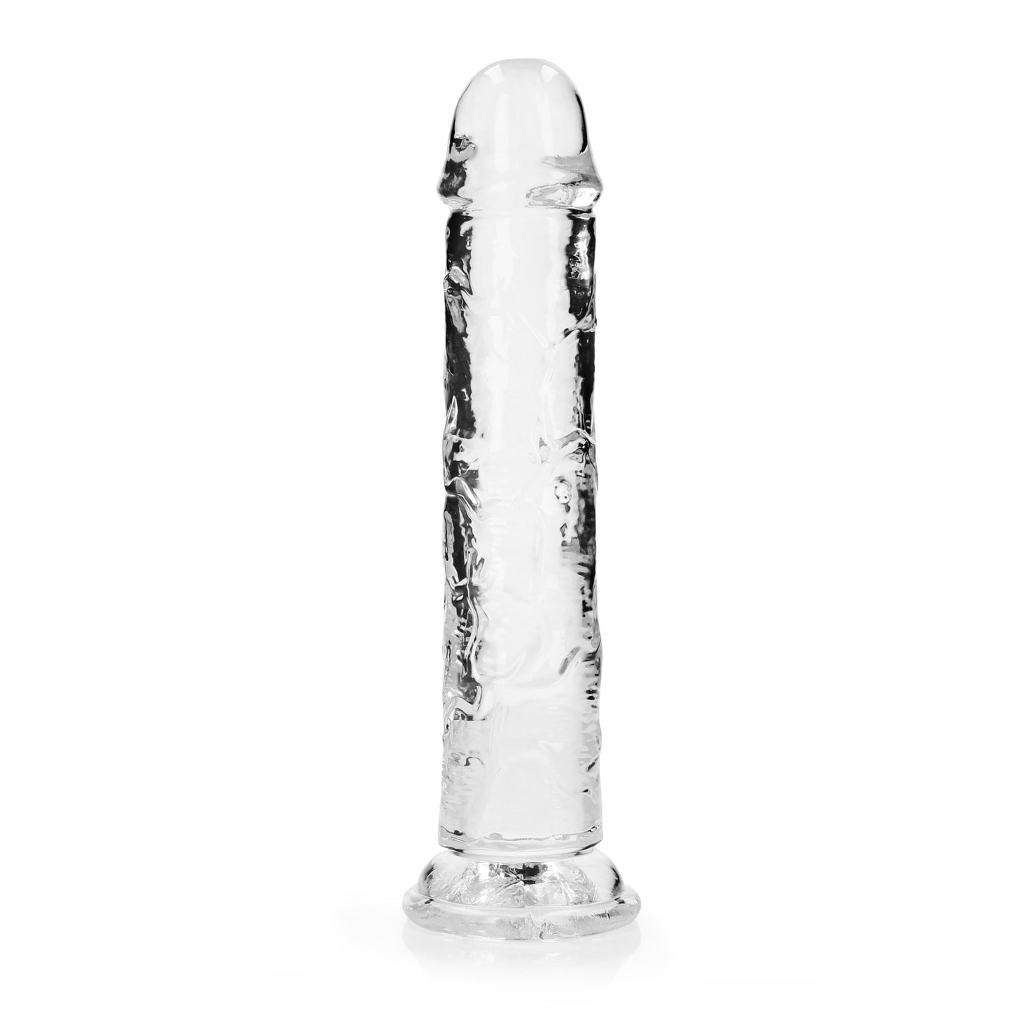 Straight Realistic Dildo Suction Cup - 9'' / 23 - Tra