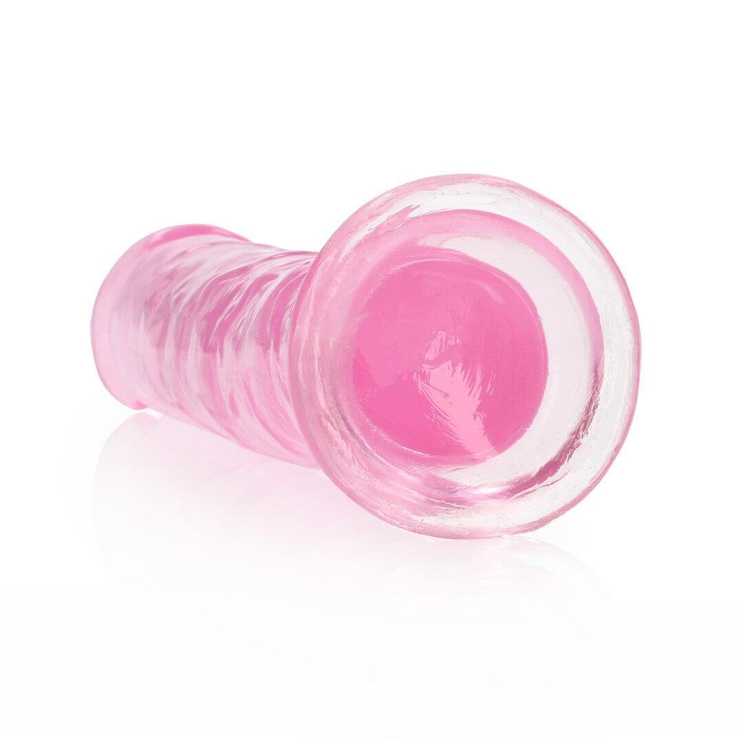 Crystal clear dildo 20 cm rozi