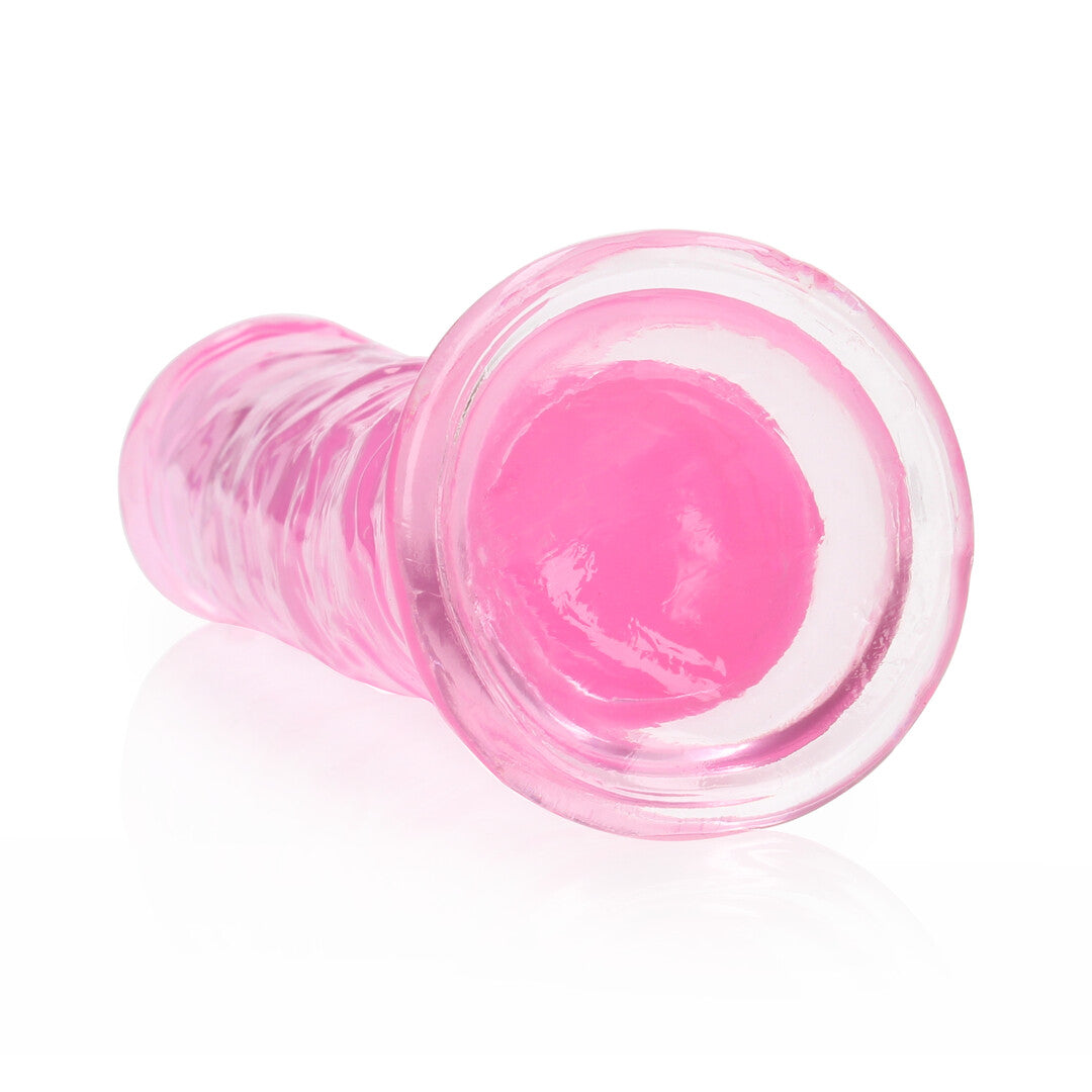 Crystal clear dildo 22 cm rozi