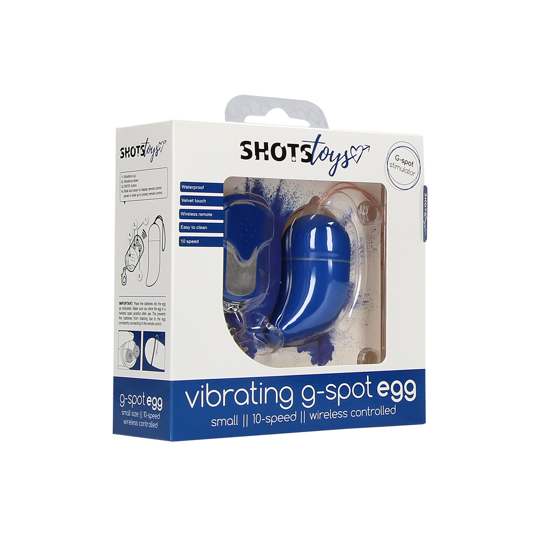 Wireless vibrating G Spot egg