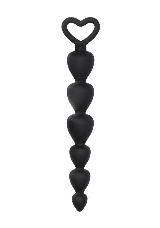 Silicone Anal Beads - Black