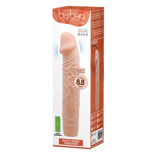 Vibrator Realist Bob Multispeed Natural 22.5 Cm