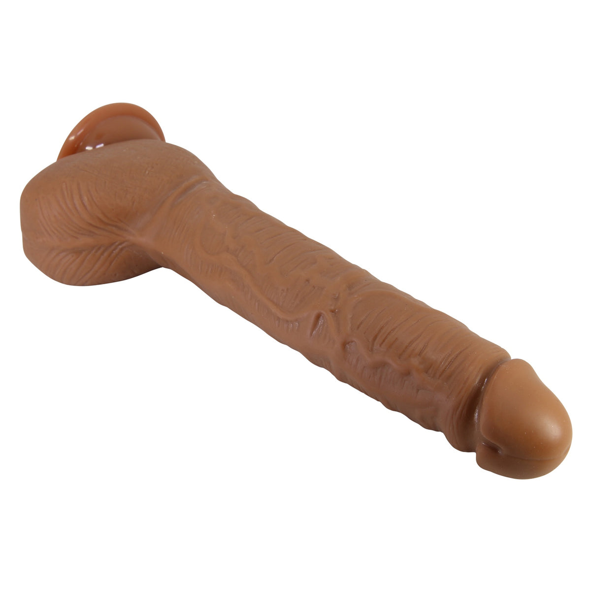 Dildo Dick 28 cm tamni