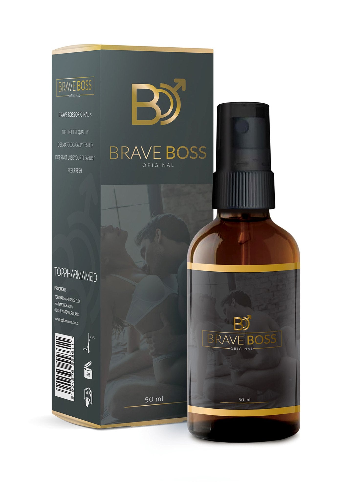 Brave boss delay spray 50 ml