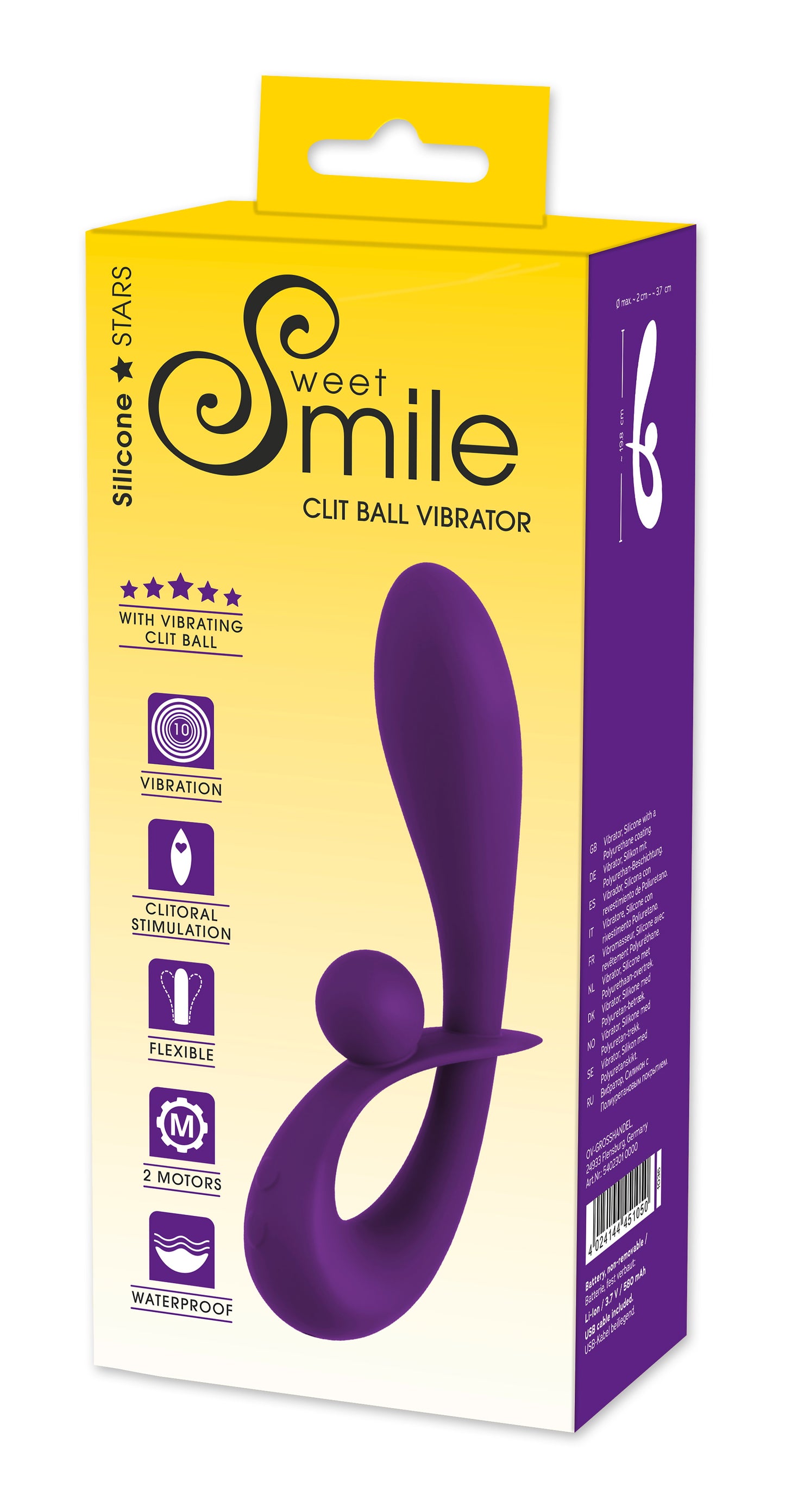 Clit ball vibrator