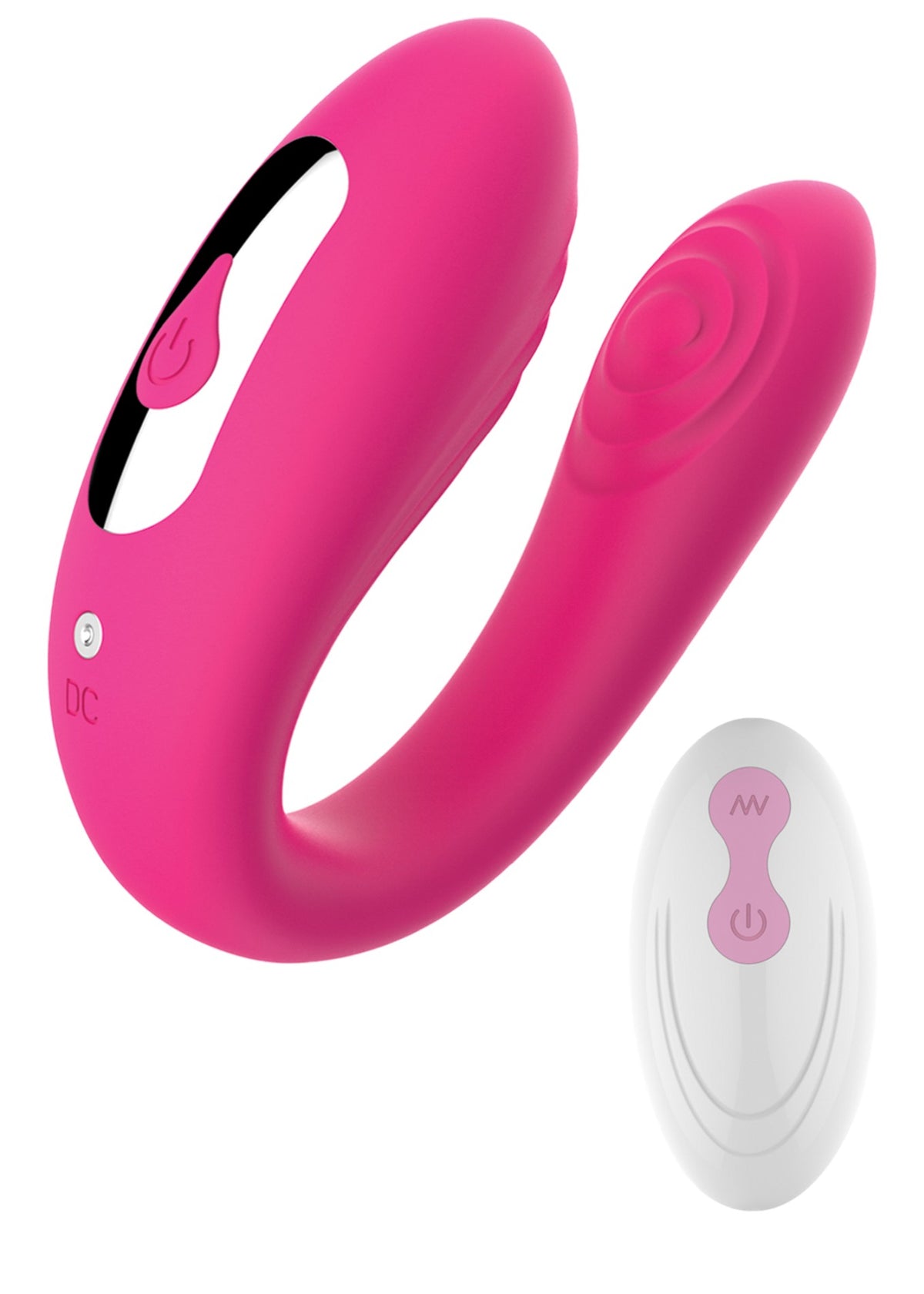 Stimulator - Masažer Dvostruki Vibrator USB 5 Funkcija / Daljinski Upravljač