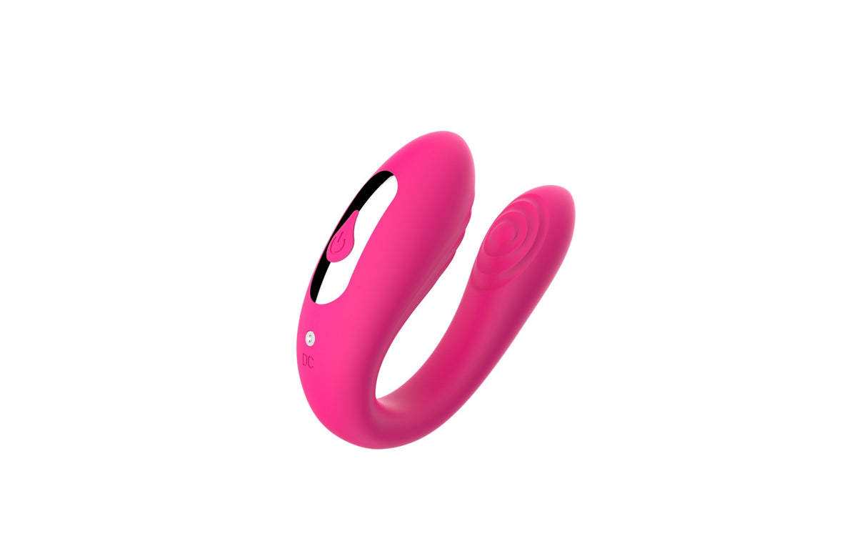Stimulator - Masažer Dvostruki Vibrator USB 5 Funkcija / Daljinski Upravljač