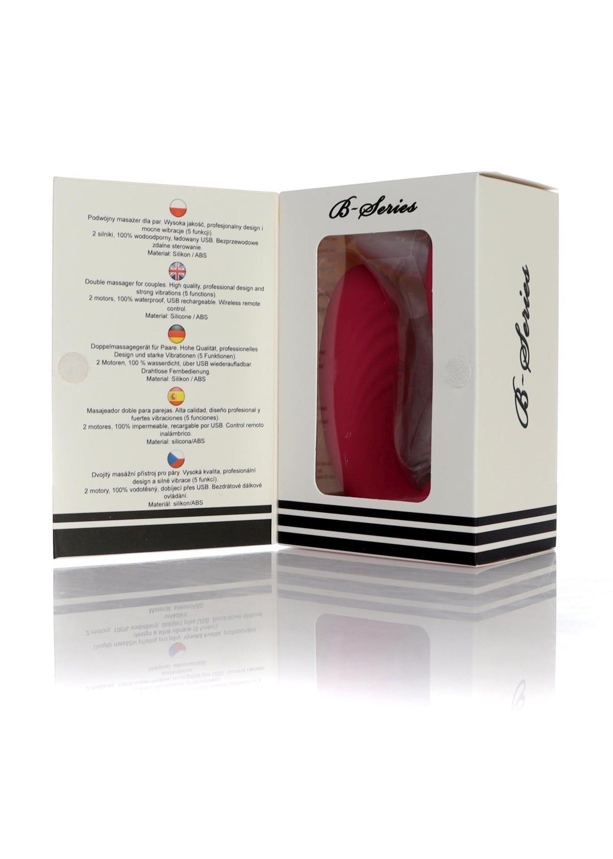 Stimulator - Masažer Dvostruki Vibrator USB 5 Funkcija / Daljinski Upravljač