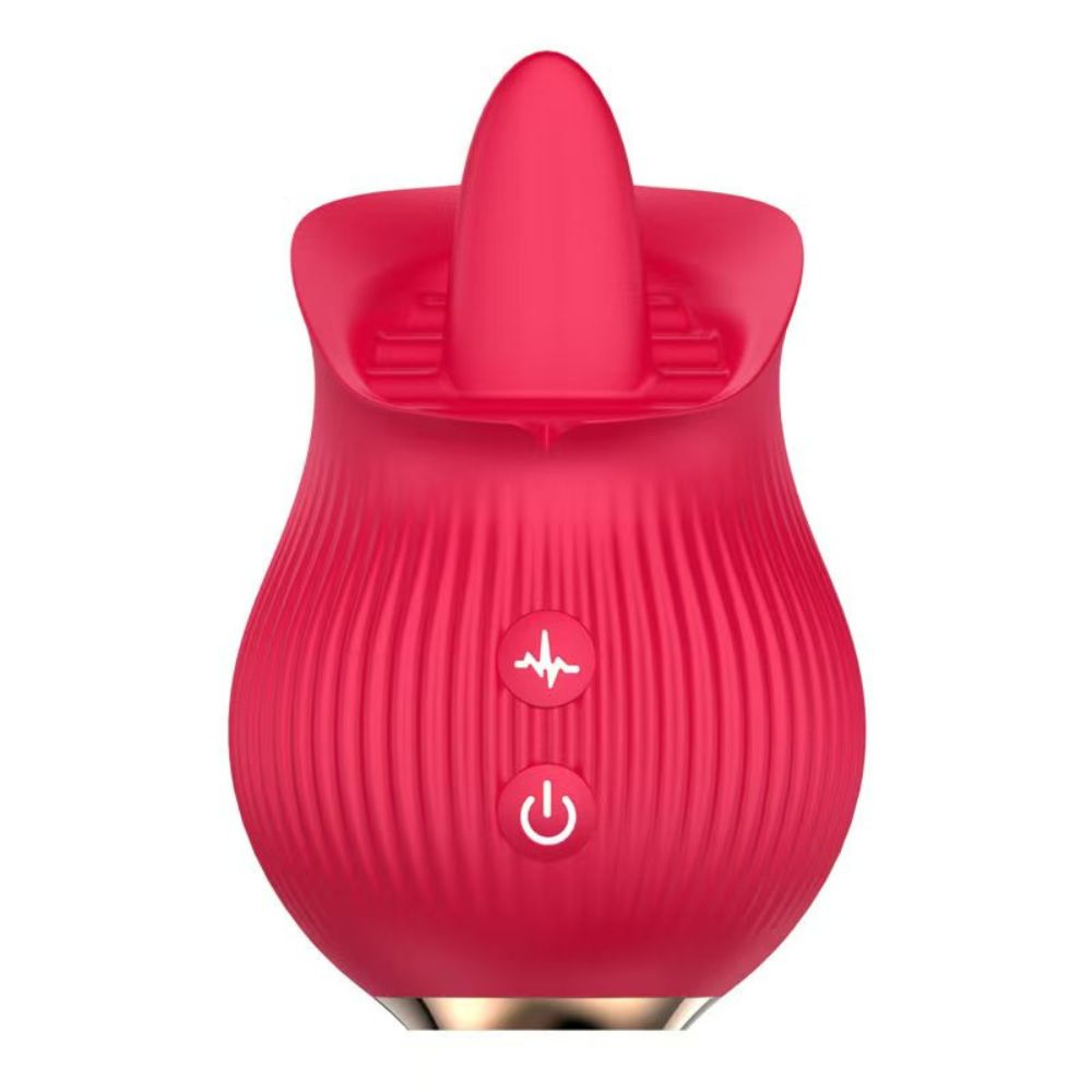 Ruža vibrator sa funkcijom lizanja