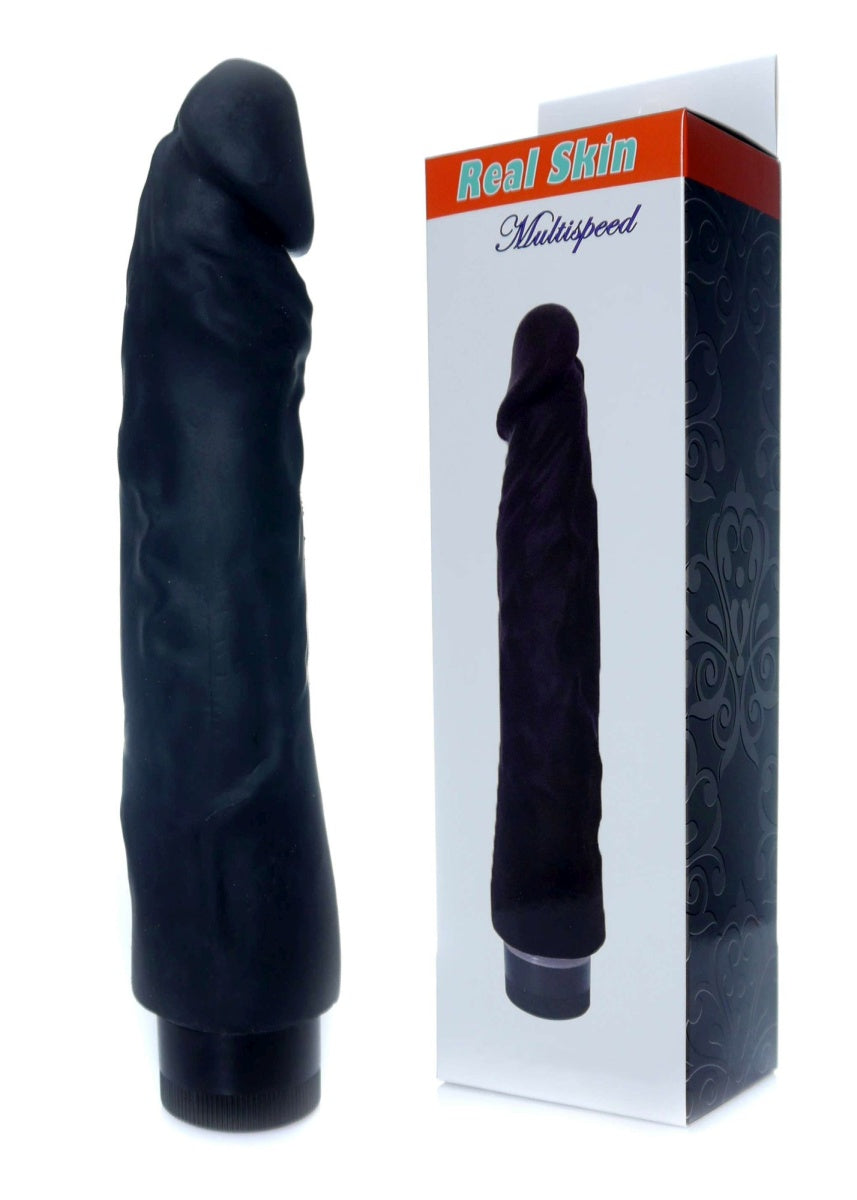 Vibrator Real skin crni