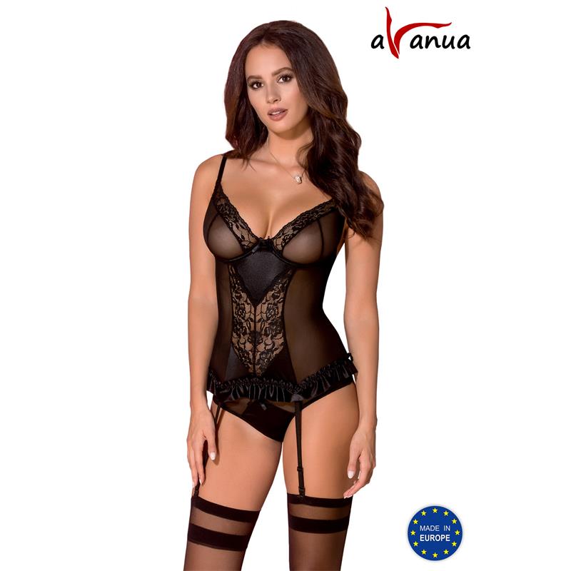 MELEK Corset Black