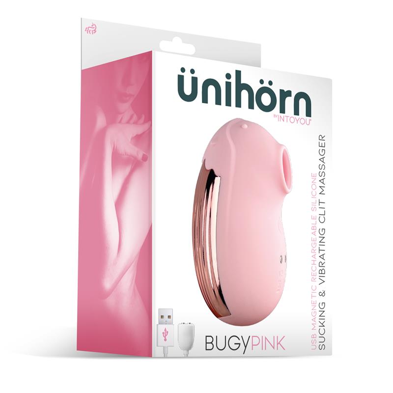 Bugypink Clitoris Sucker with Vibrating