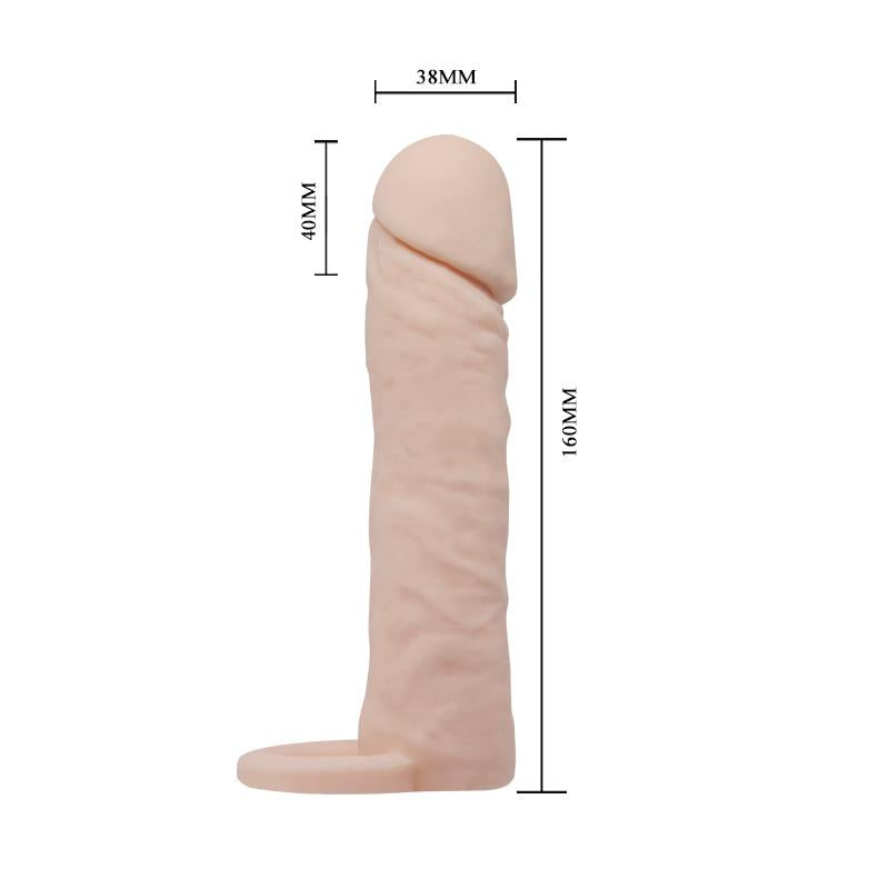 Realistic Penis Sleeve Medium Flesh