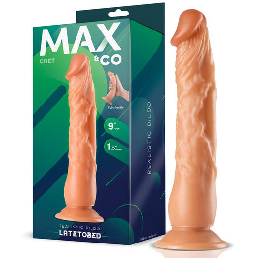 Chet Realistic Dildo Flesh 9 23 cm